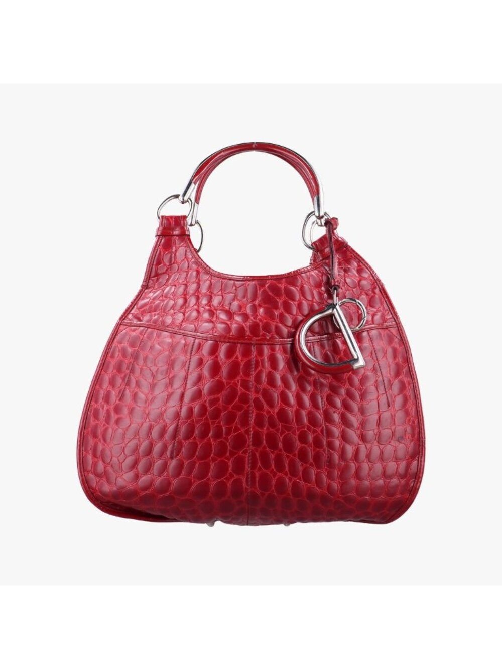Dior Clock Red Leather
